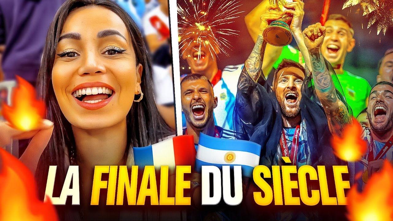 JE DEVIENS COMPLÈTEMENT FOLLE PENDANT LA FINALE ! (Argentine France)
