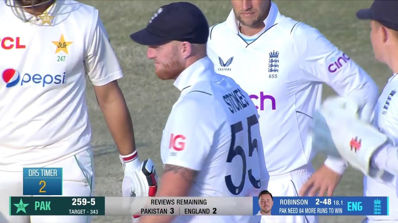 Live | Pakistan vs England | 1st Test Day 5 2022 | PCB