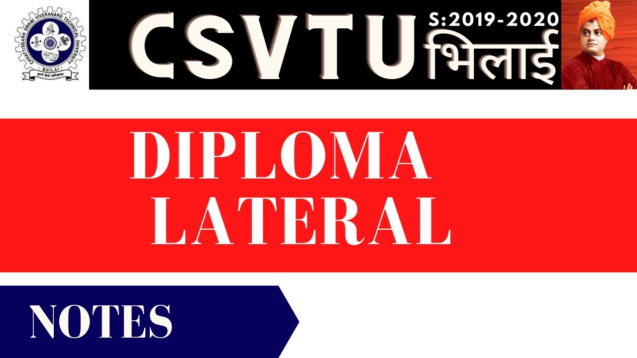 DIPLOMA LATERAL | CSVTU