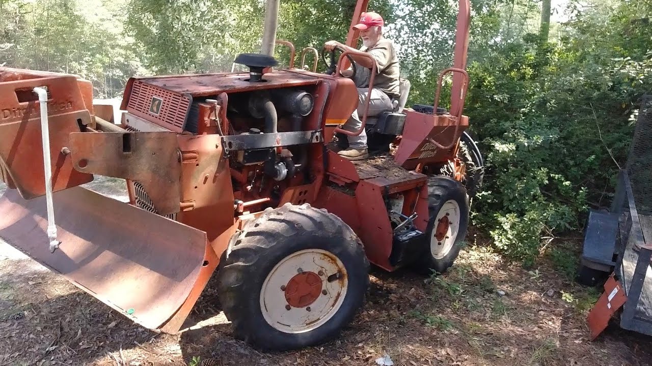 WILL IT START!?Contractor selling this Ditch Witch and Other Equipment