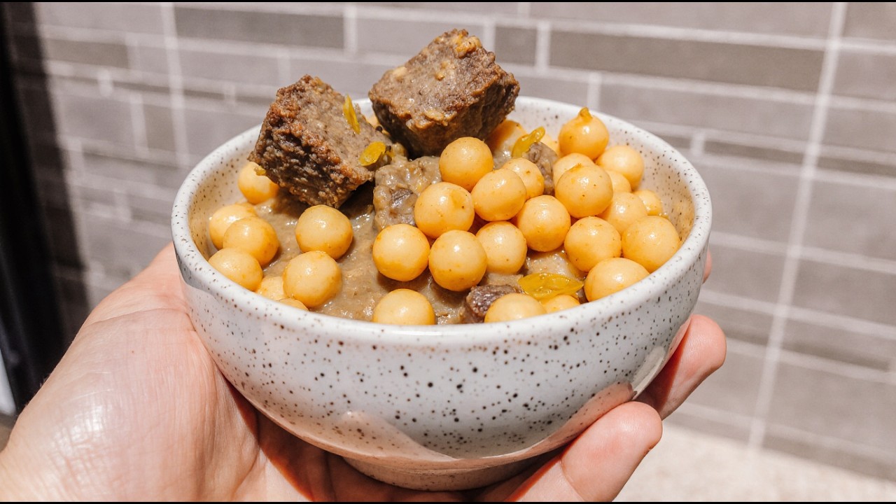 ✅ Lamb 🥩 with Chickpeas !