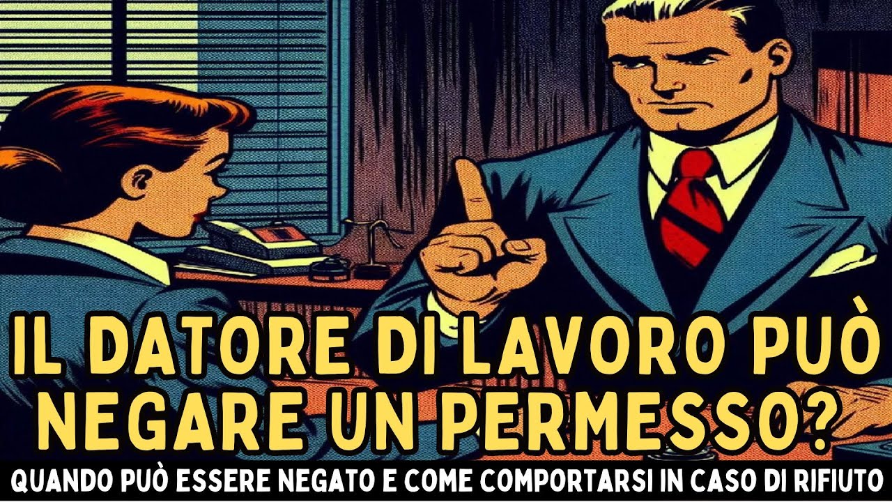 RICHIESTA DI PERMESSO NEGATA DAL DATORE DI LAVORO: come comportarsi?