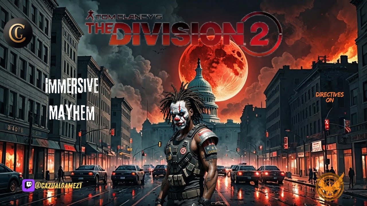 The Division 2: Gridiron Fumble😂 Playing W/ Directives Immersive Mayhem! Happy 2026! 👀🍿(xbo