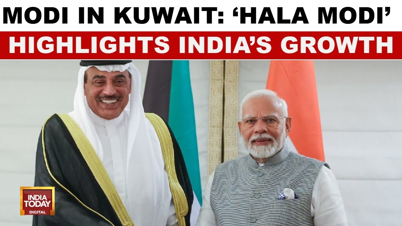 PM Modi Addresses Diaspora In Kuwait, Calls For Increased Tourism And Investment | India Today
