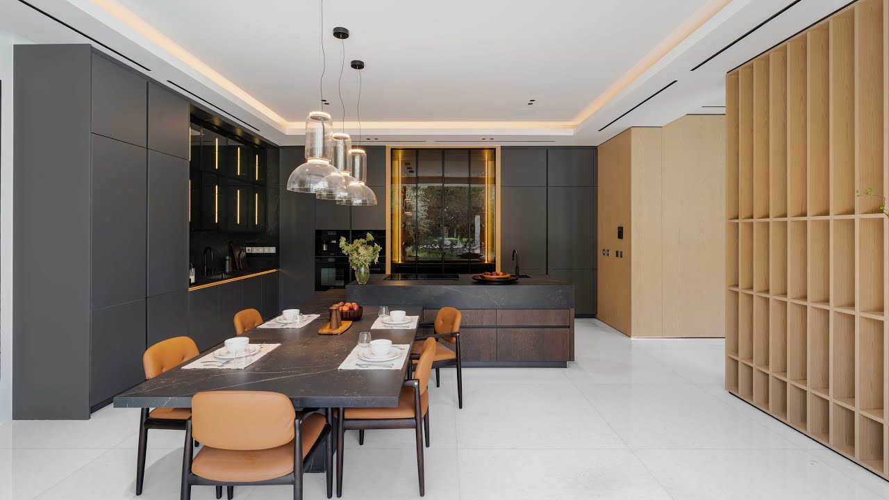 Häcker Kitchen in Al Barari, Dubai | Bespoke German Kitchens in Dubai