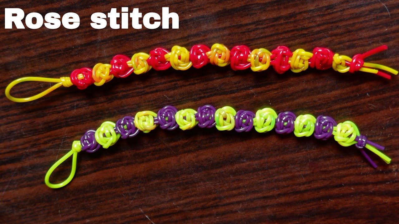 DIY rose Scooby wire | easy craft for kids |  Scooby wire - rose stitch