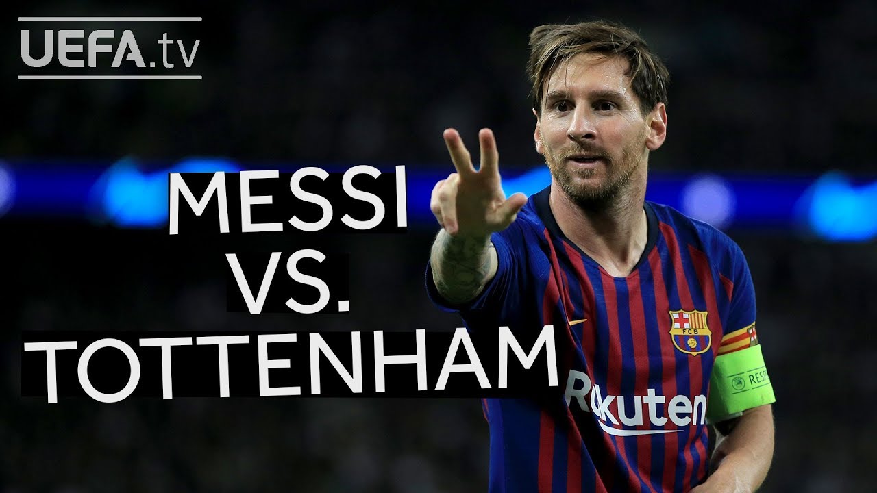 LIONEL MESSI vs. Tottenham Hotspur: Highlights