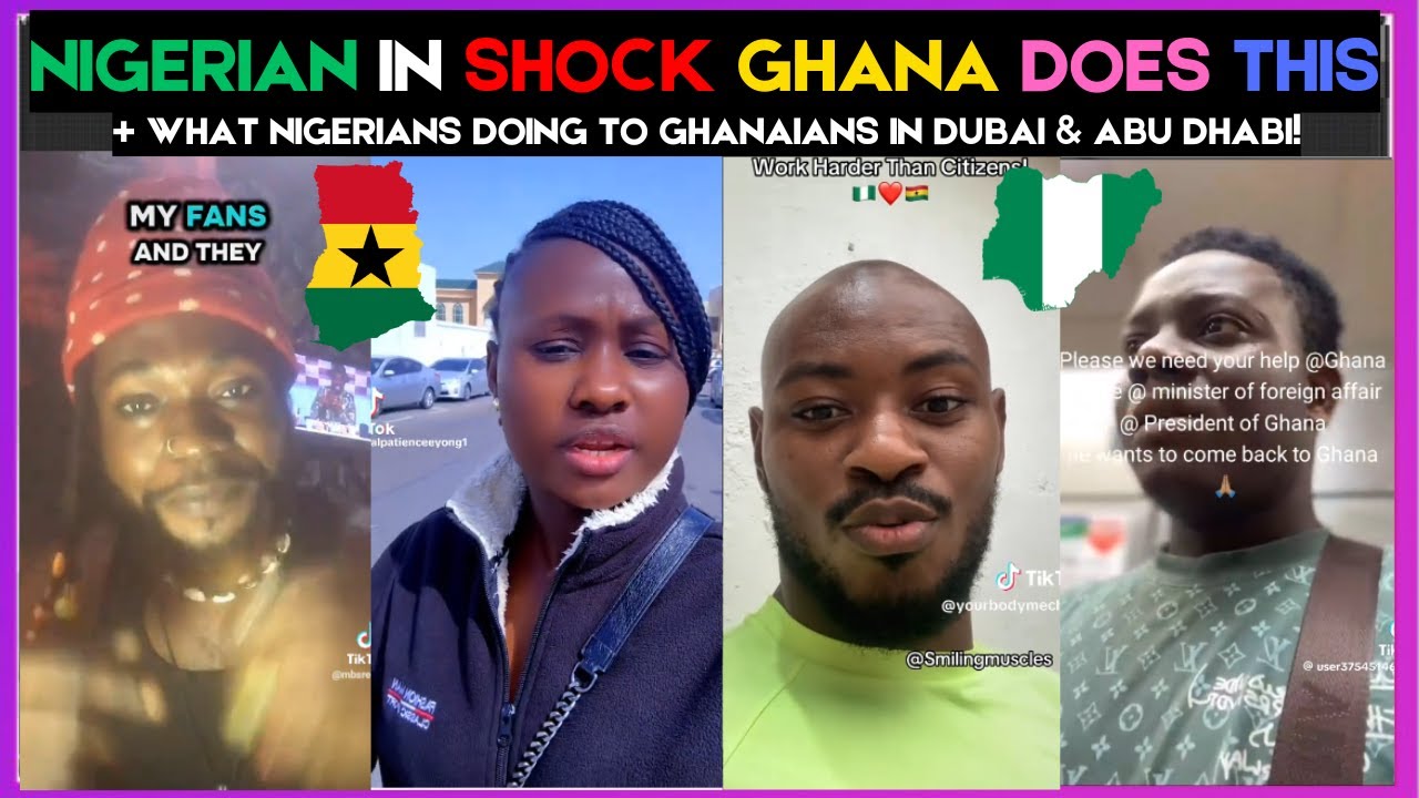 🇬🇭🇳🇬 NIGERIAN IN SHOCK GHANA DOES THIS + WHAT NIGERIANS DOING TO GHANAIANS IN DUBAI | Kamma Dyn