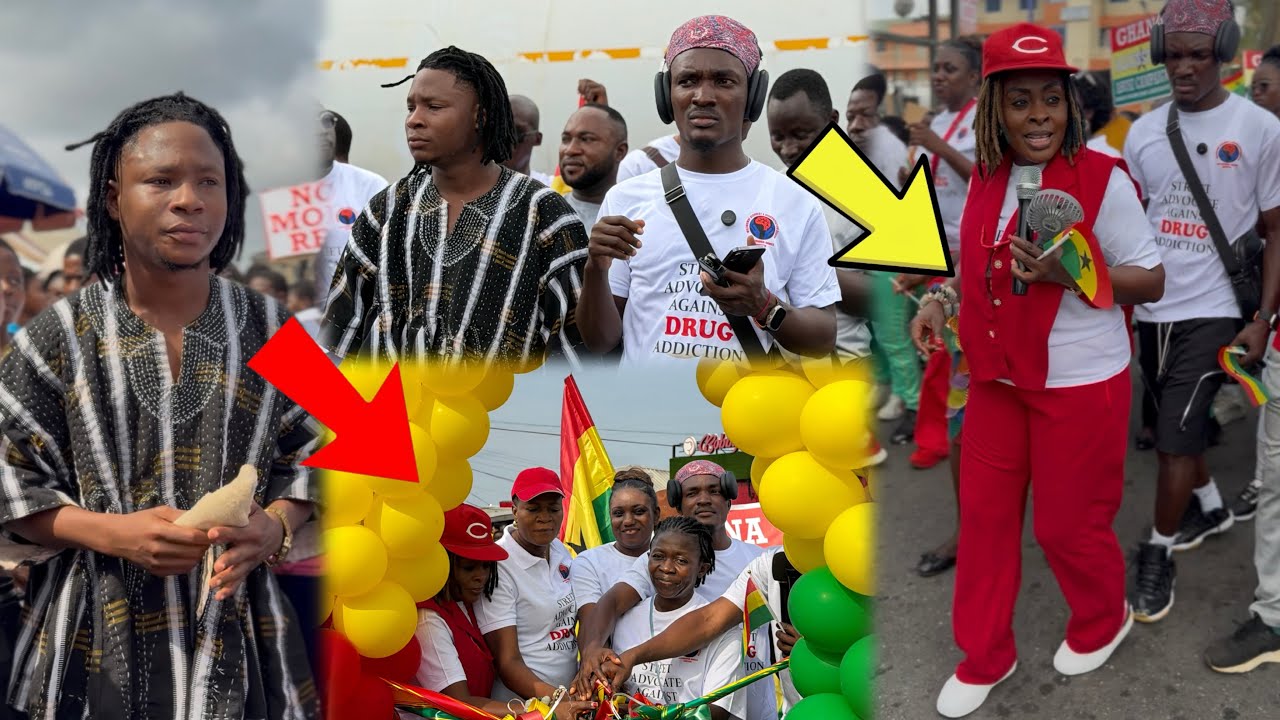 Envg.Suro Nyame,Akosua Agyapong,Eastern Region Police Commander Storms Say No to Drugs Campaign 🔥