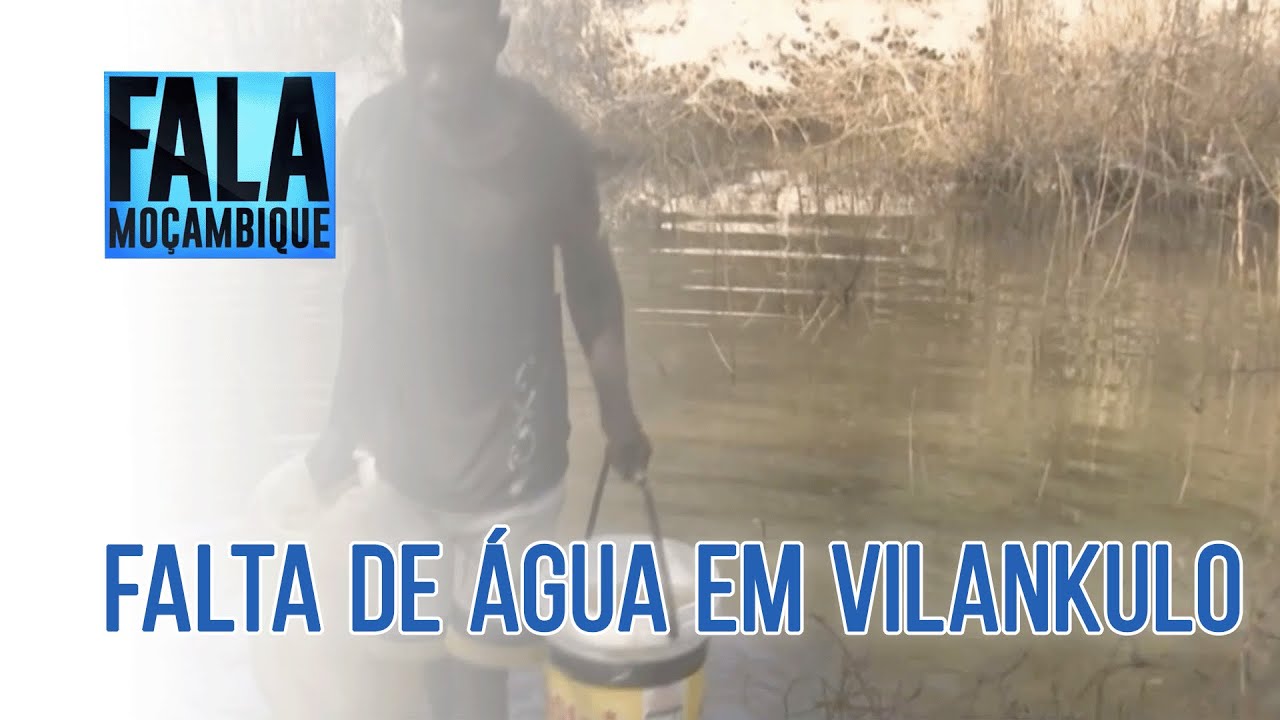 Residentes da localidade de Muapsa em Vilankulo consomem água dos charcos @PortalFM24