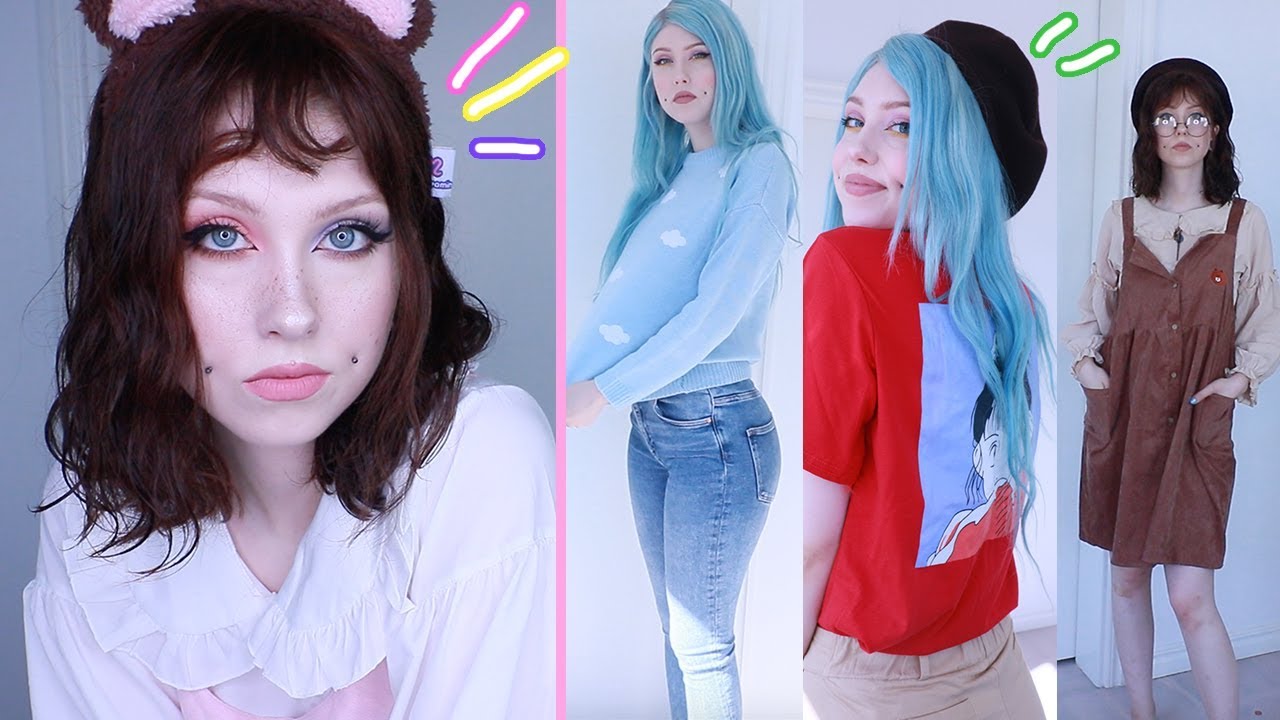 Cute/Kawaii Back to School Outfits  | Try on Haul with youvimi/unzzy