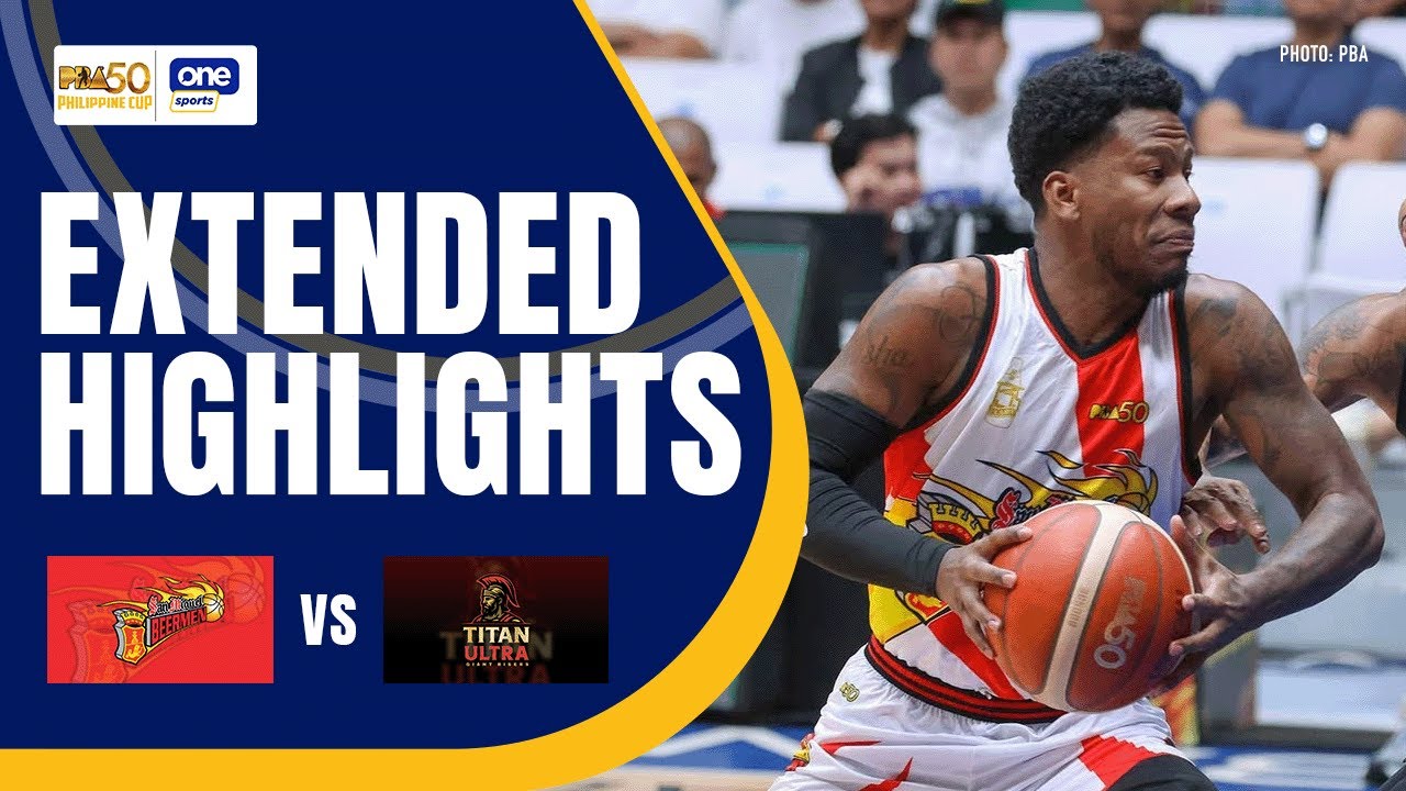 SAN MIGUEL vs. TITAN ULTRA | EXTENDED HIGHLIGHTS | PBA SEASON 50 PHILIPPINE CUP | NOV 12, 2025