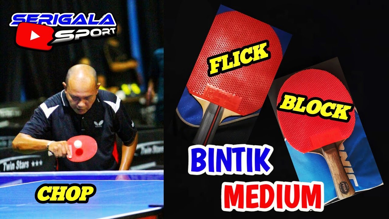 Bintik Medium lll Butuh Kesabaran Untuk Menguasai Karet Istimewa Ini 🏓