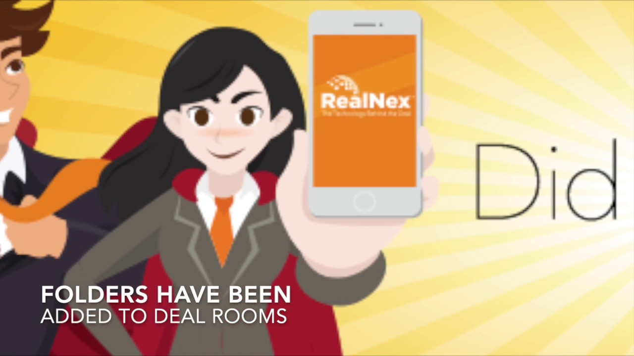 Did ya know Folders have been added To Deal Rooms