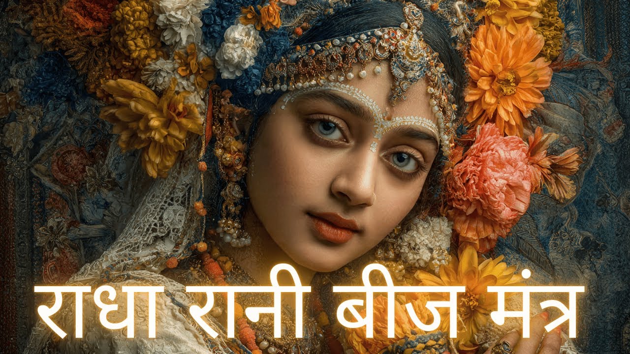 राधा रानी बीज मंत्र | Powerful Radha Rani Beej Mantra | 108 Times Chanting for Divine Love