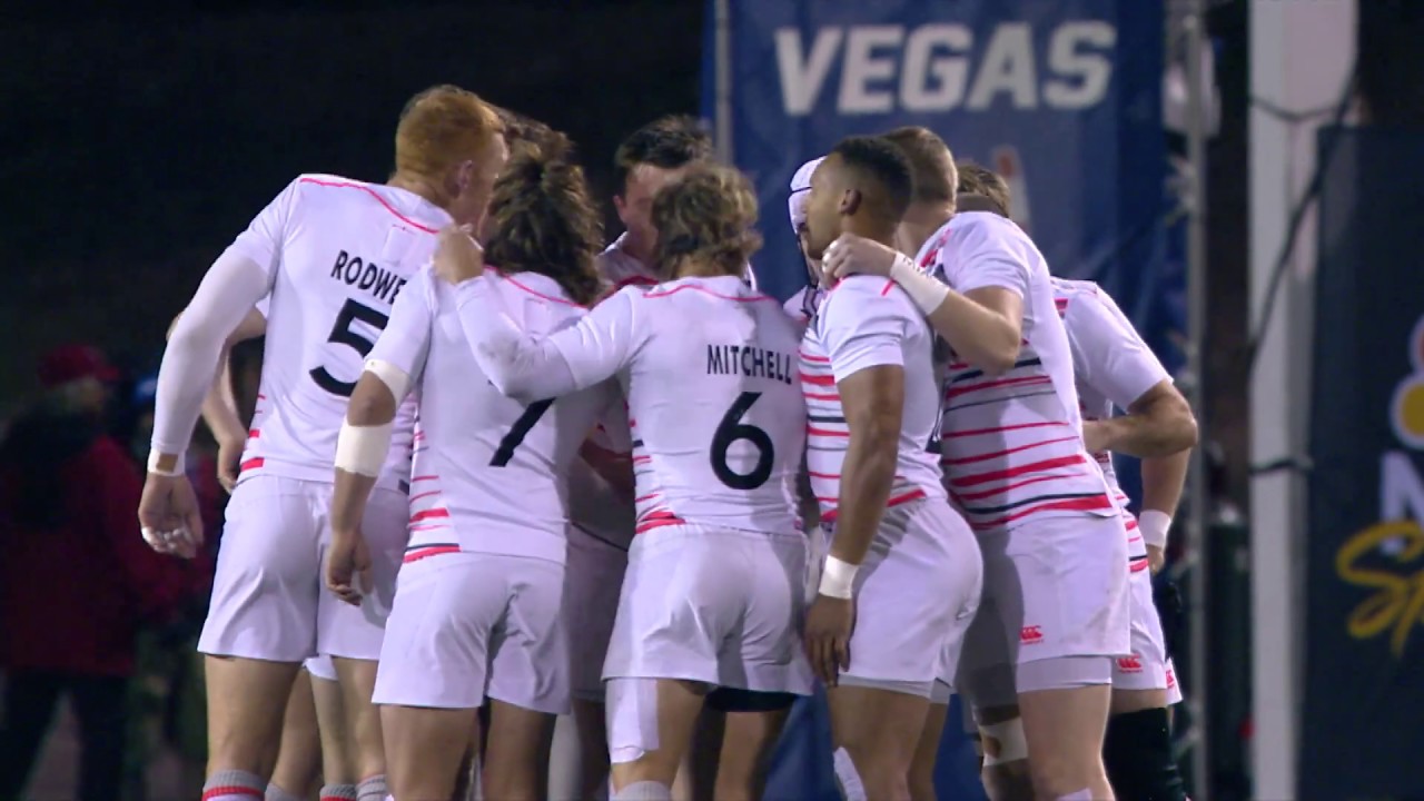 Highlights: Day two of men's USA Sevens in Las Vegas