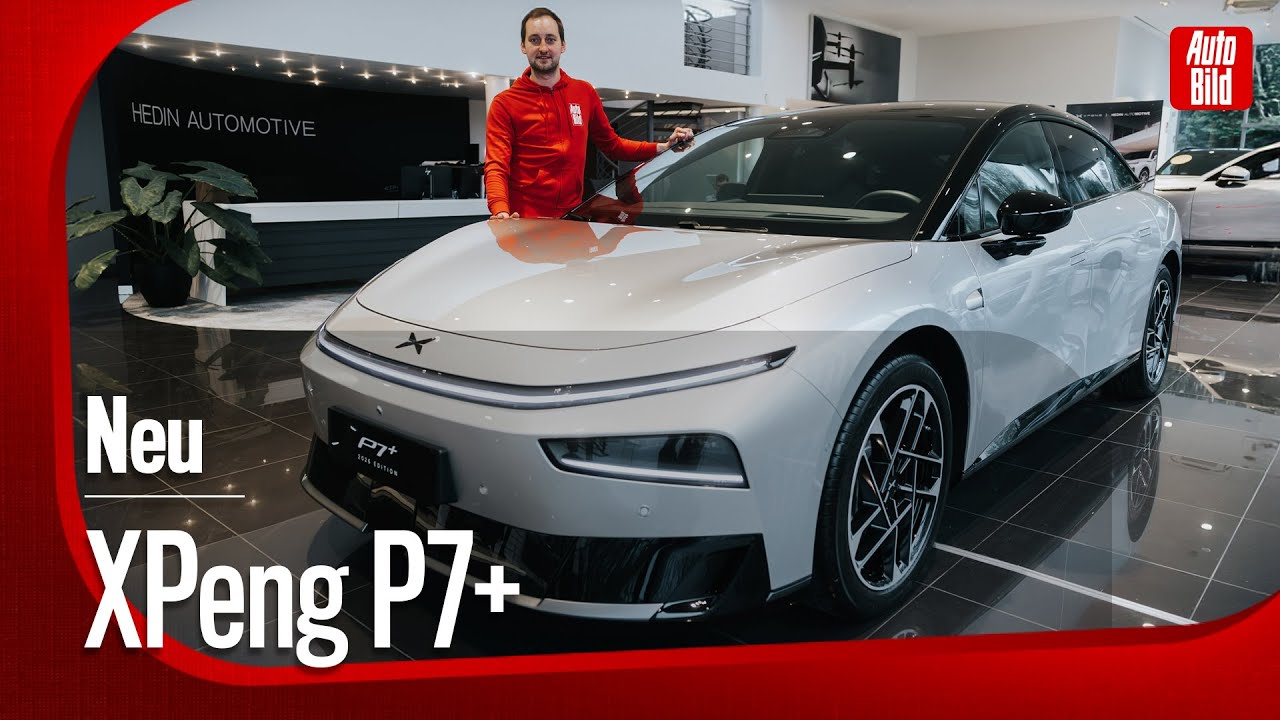 XPeng P7+ | Elektrische Oberklasse-Limousine zum Mittelklasse-Preis