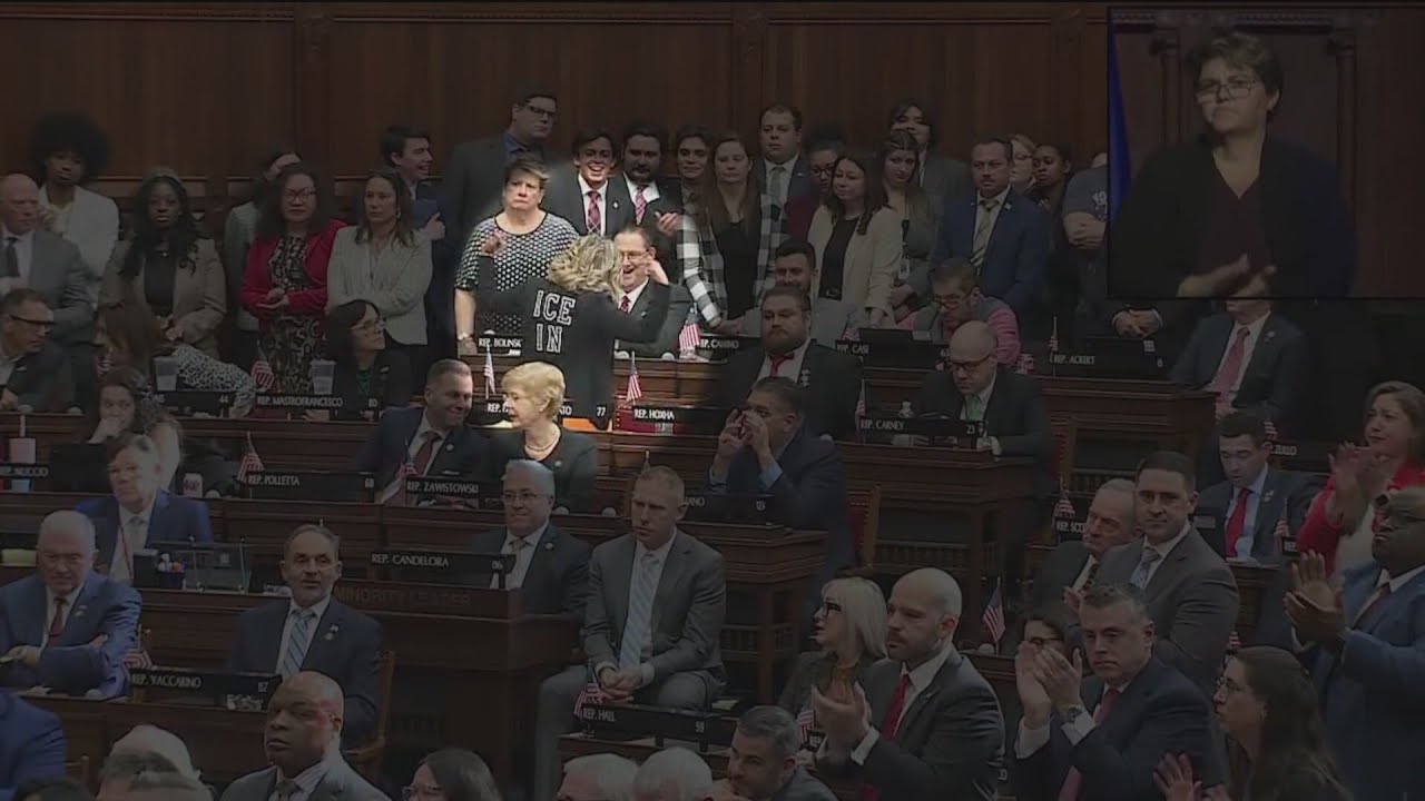 Connecticut state rep admonishes colleague for 'ICE IN' message on clothes
