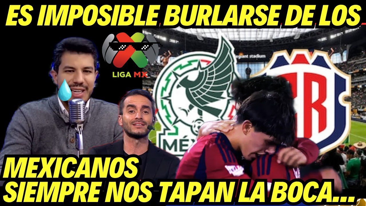 PRENSA TICA HUMILLADA AL RAJAR DEL F&Uacute;TBOL MEXICANO CONCACAF 