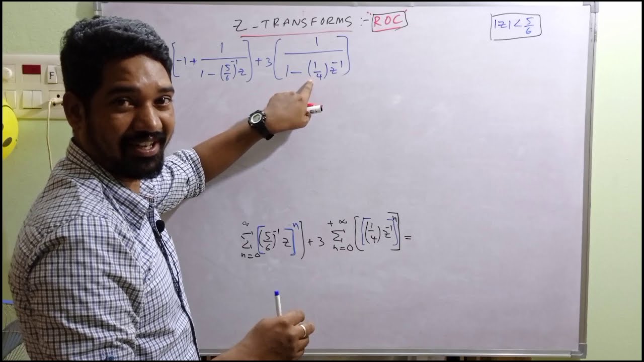 Z-TRANSFORM and ROC in telugu|digital signal processing|S&S|ushendra's engineering tutorials.