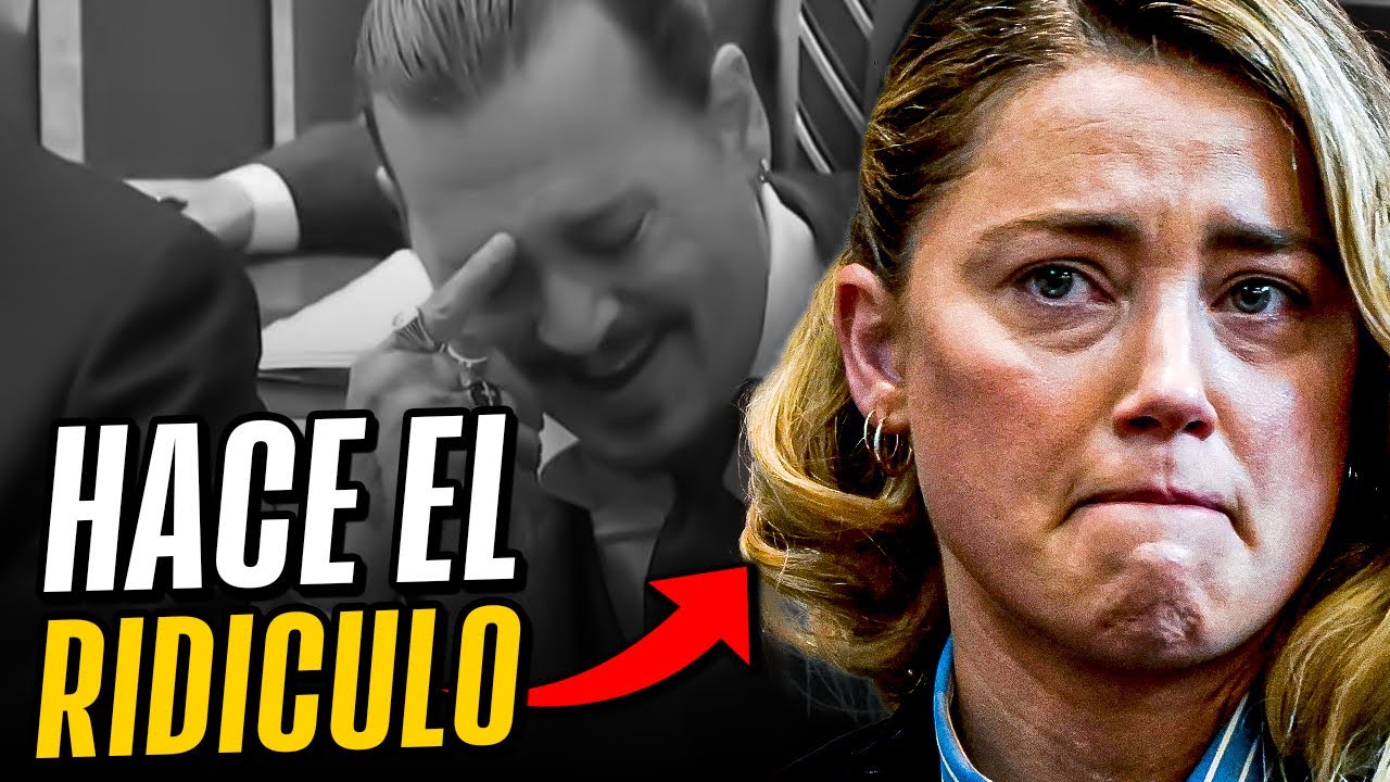 El FIN de Amber Heard: ¡Hace el RIDÍCULO y Johnny Depp no puede contener la RISA! 🤣
