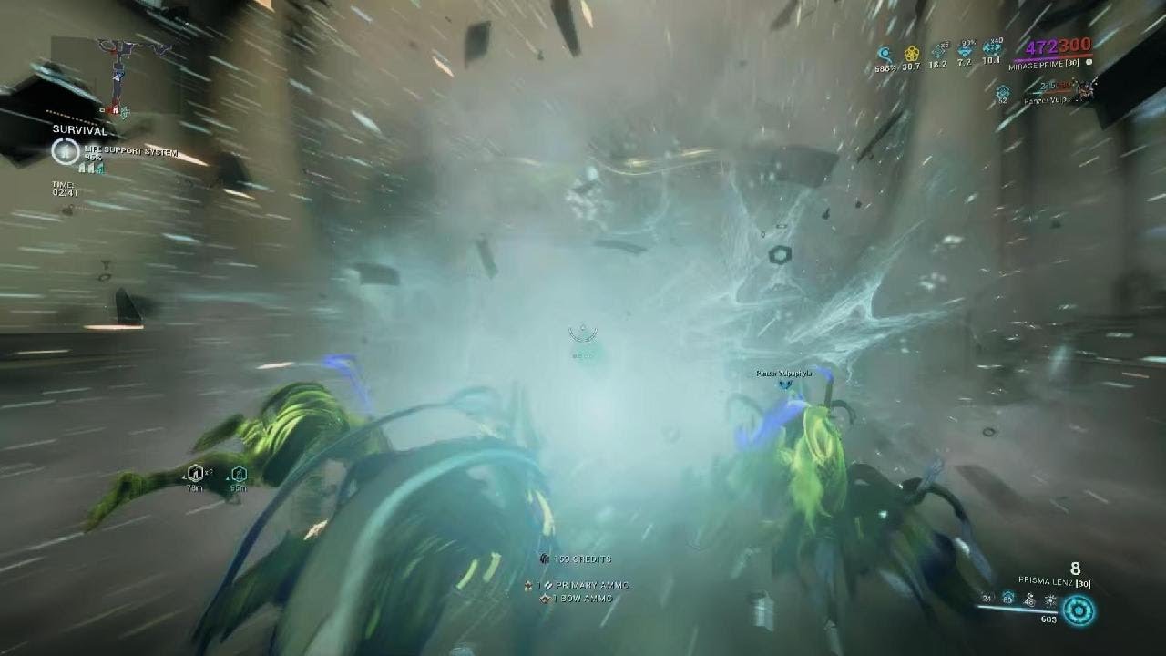 Inf ammo lenz (shivering contagion build)