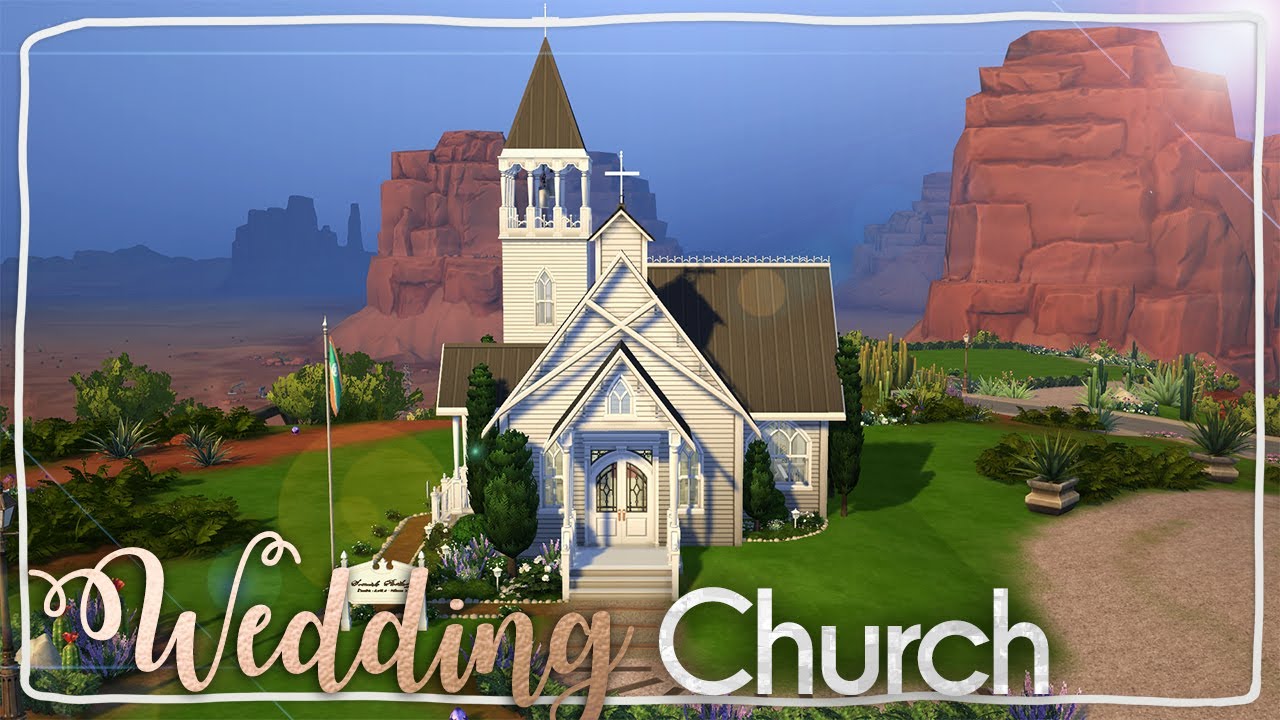 Carpenter Gothic Church ~ The Sims 4 Speed Build