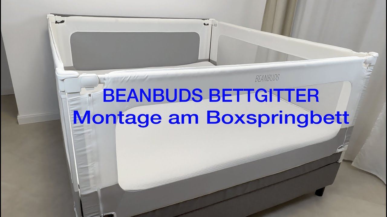 BEANBUDS Bettgitter Montage Boxspringbett