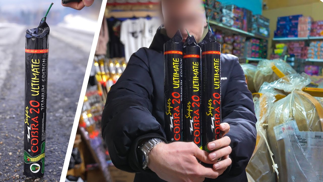 ILLEGAAL VUURWERK KOPEN EN AFSTEKEN IN TSJECHIË (2/2)