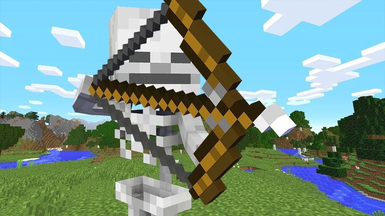 ¡Jugando Minecraft como ESQUELETOS!
