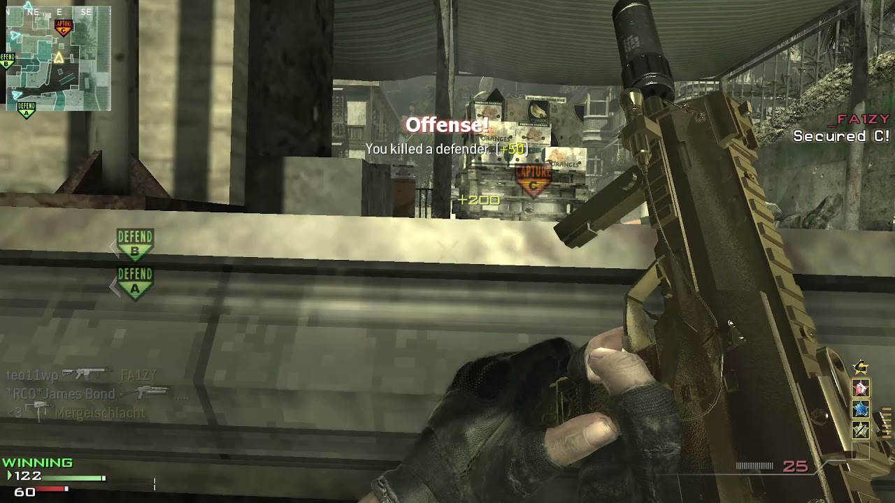 An Actual Domination game on Modern Warfare 3?! (MOAB)