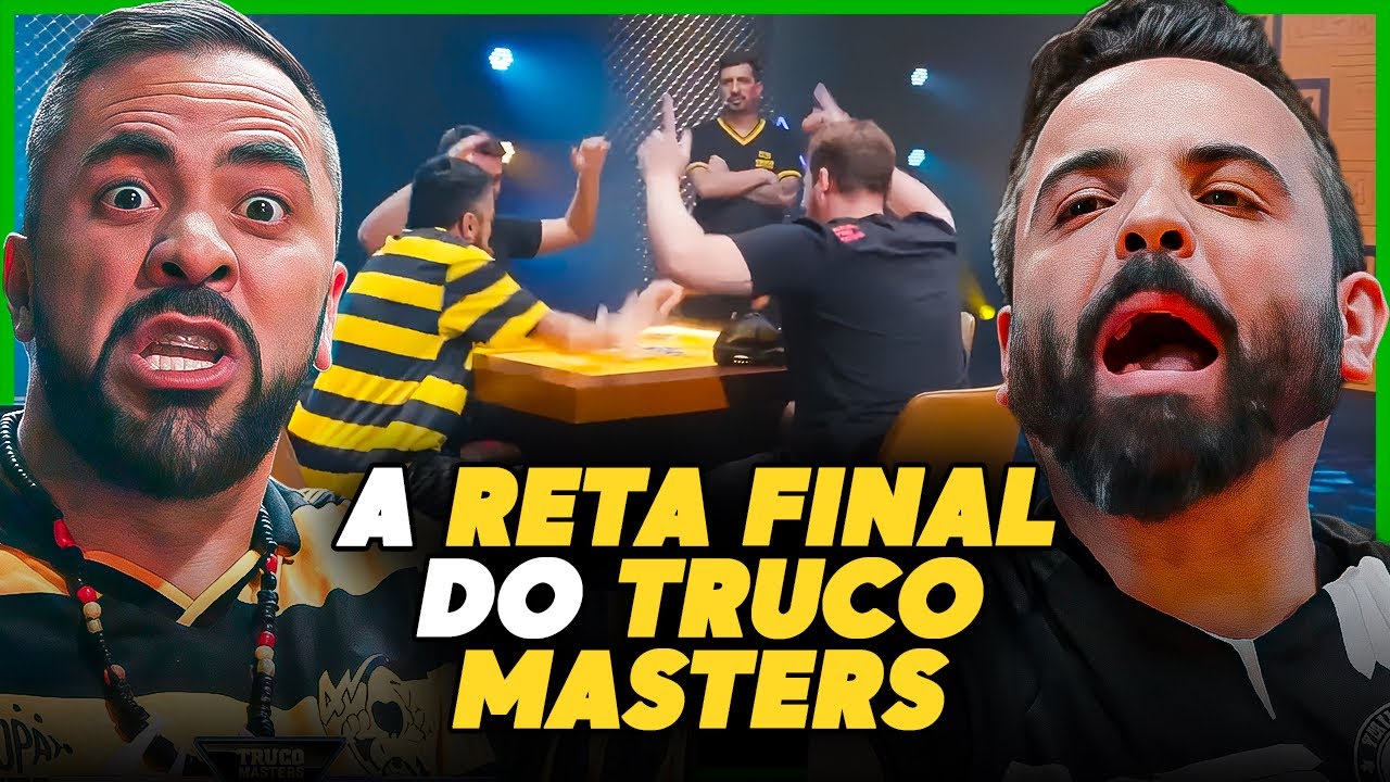 BLEFE ABSURDO! JUKANALHA x TRUCOCAIA NO TRUCO MASTERS | SEMIFINAL