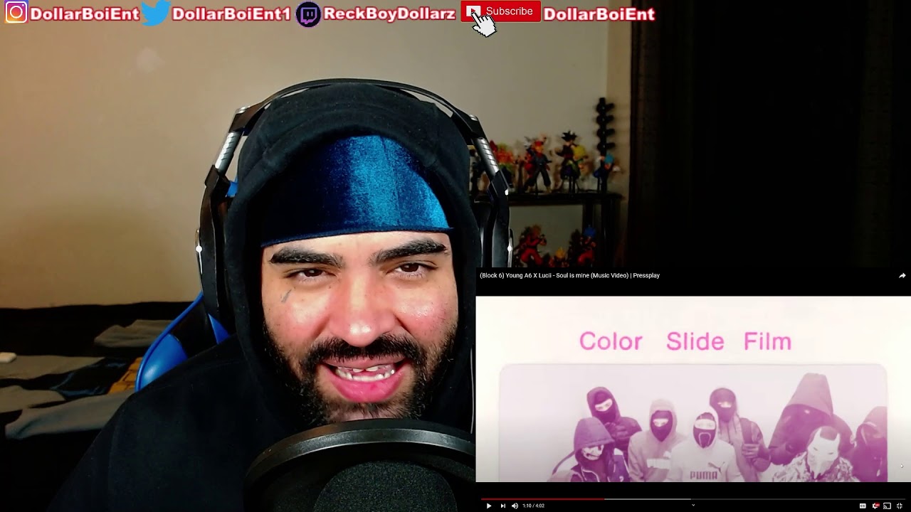(Block6) Young A6 X Lucii - Soul is mine (Music Video) - Pressplay (New York Reaction) DollarBoiEnt