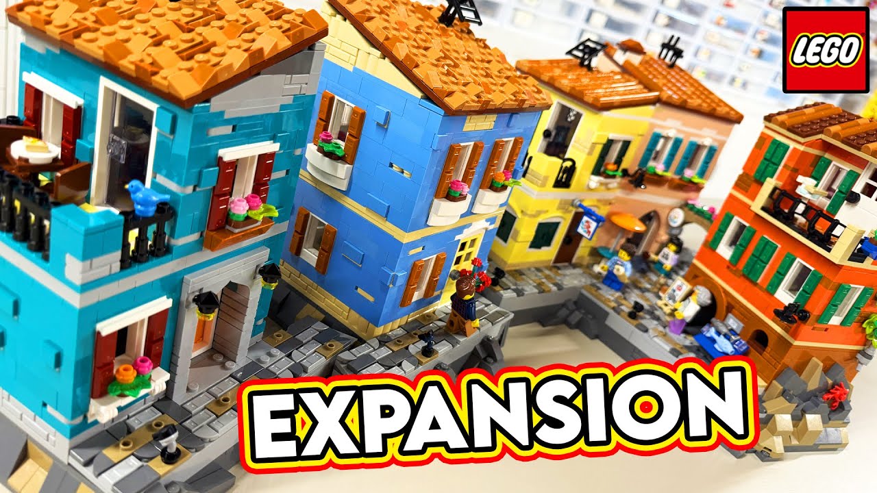 EXPANDING the LEGO Italian Riviera!