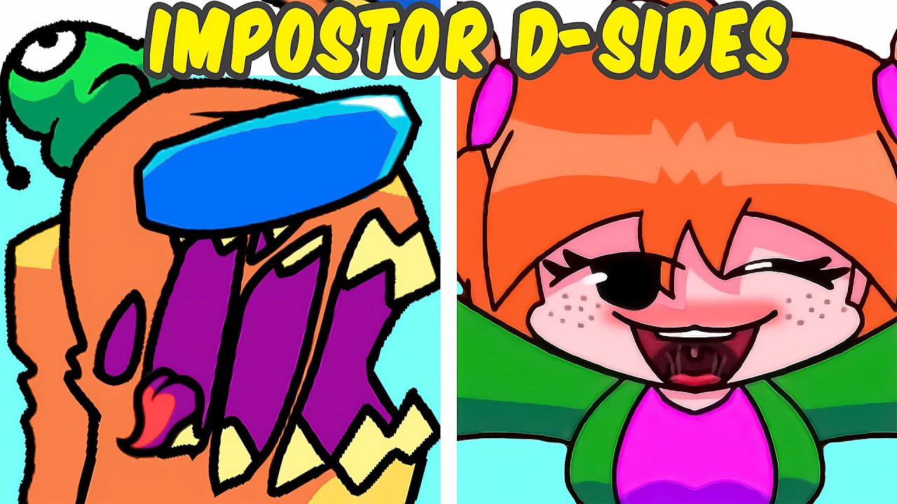 Friday Night Funkin' VS Impostor D-Sides V1 FULL WEEK (FNF MOD/HARD) (Among Us)