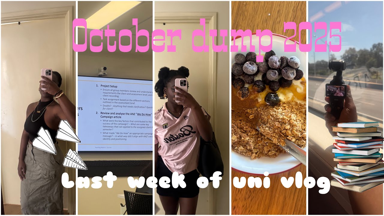 FINAL WEEK AT UNI!!! || Curtin University (October dump 2025)