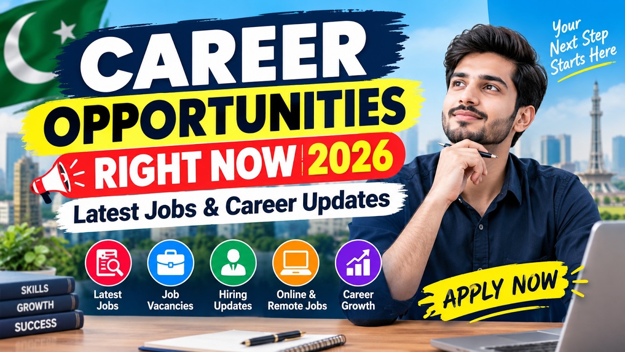 Career Opportunities Right Now 2026 | Latest Jobs & Career Updates