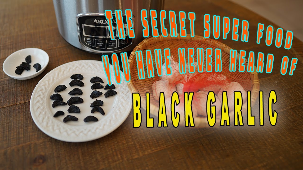 SUPER FOOD! How to Make BLACK GARLIC so EASY