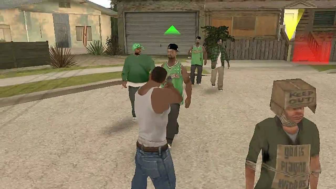 Talking - GTA San Andreas [Chapter 5] CJ and the vagabond