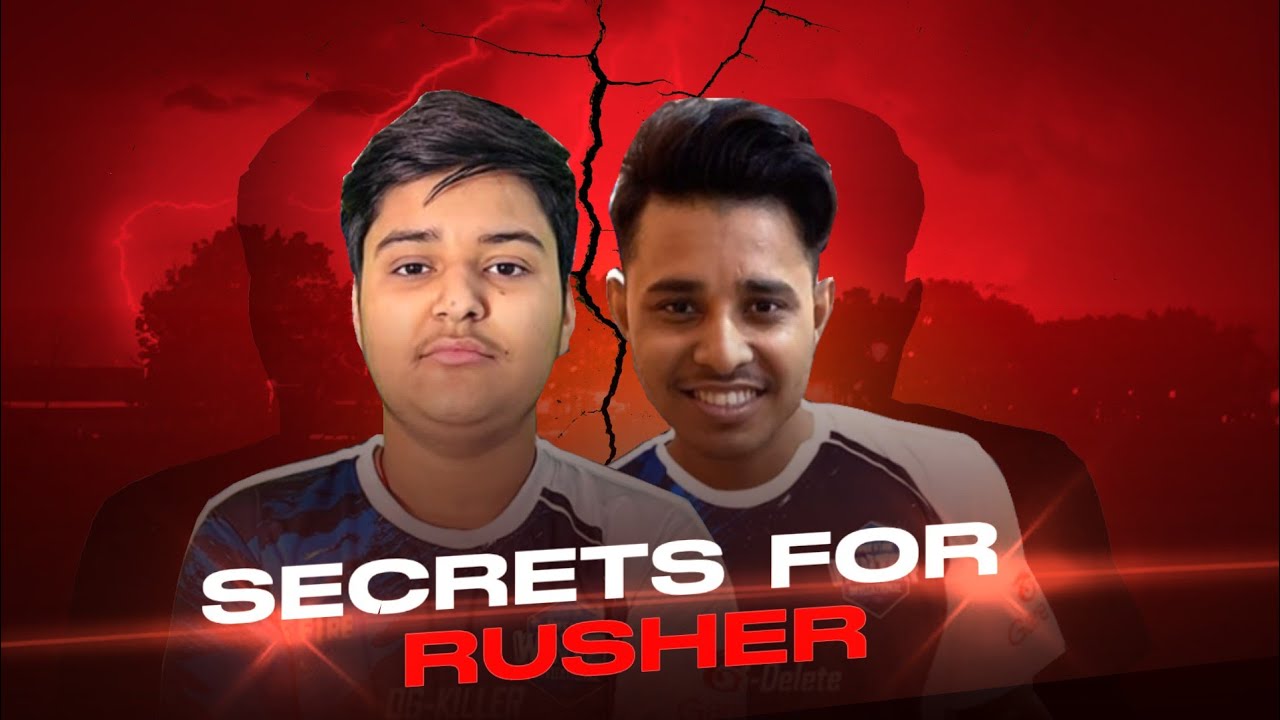 Rushing Like Killer & TG Delete 😬 How to rush in tournaments ? #freefireesports