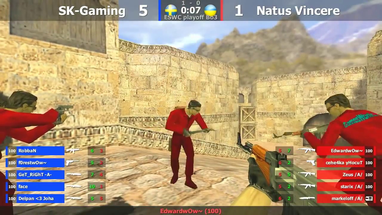 ESWC Grand Final Na`Vi vs SK-Gaming @de_dust2