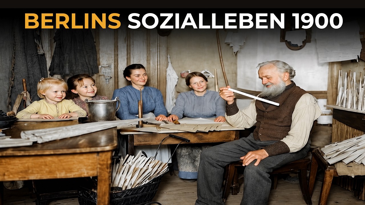 📽️ Berlin 1900 – Eine faszinierende Zeitreise durch originale Fotografien (KI rekonstruiert)