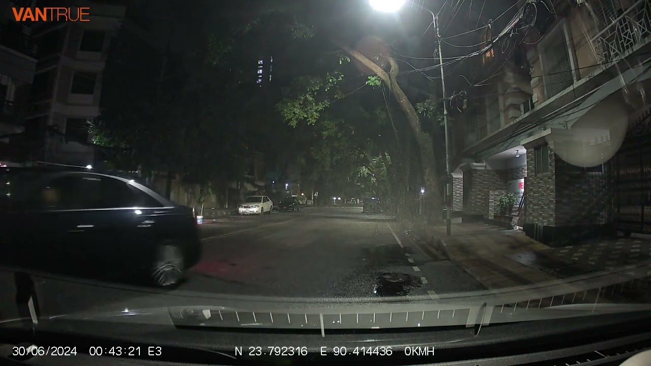 POV: Stationary Car's Perspective