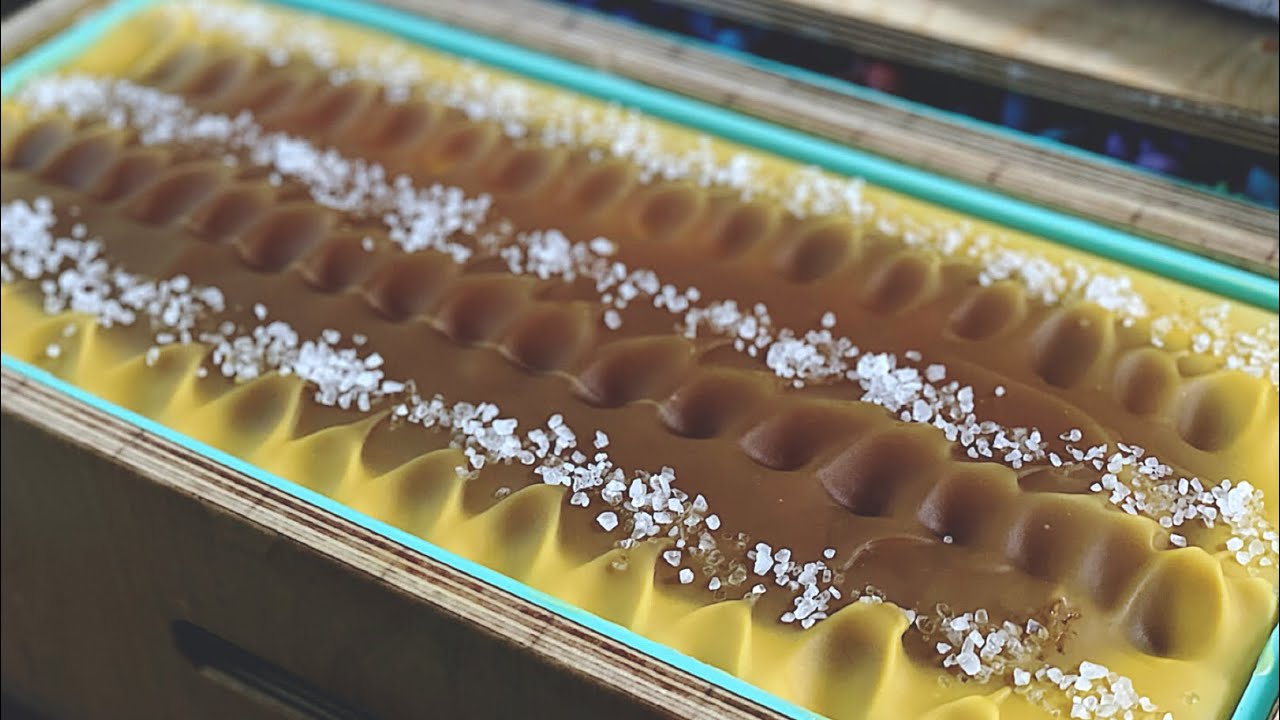 Salted Caramel Cold Process Soap Making | Extreme Gel Phase