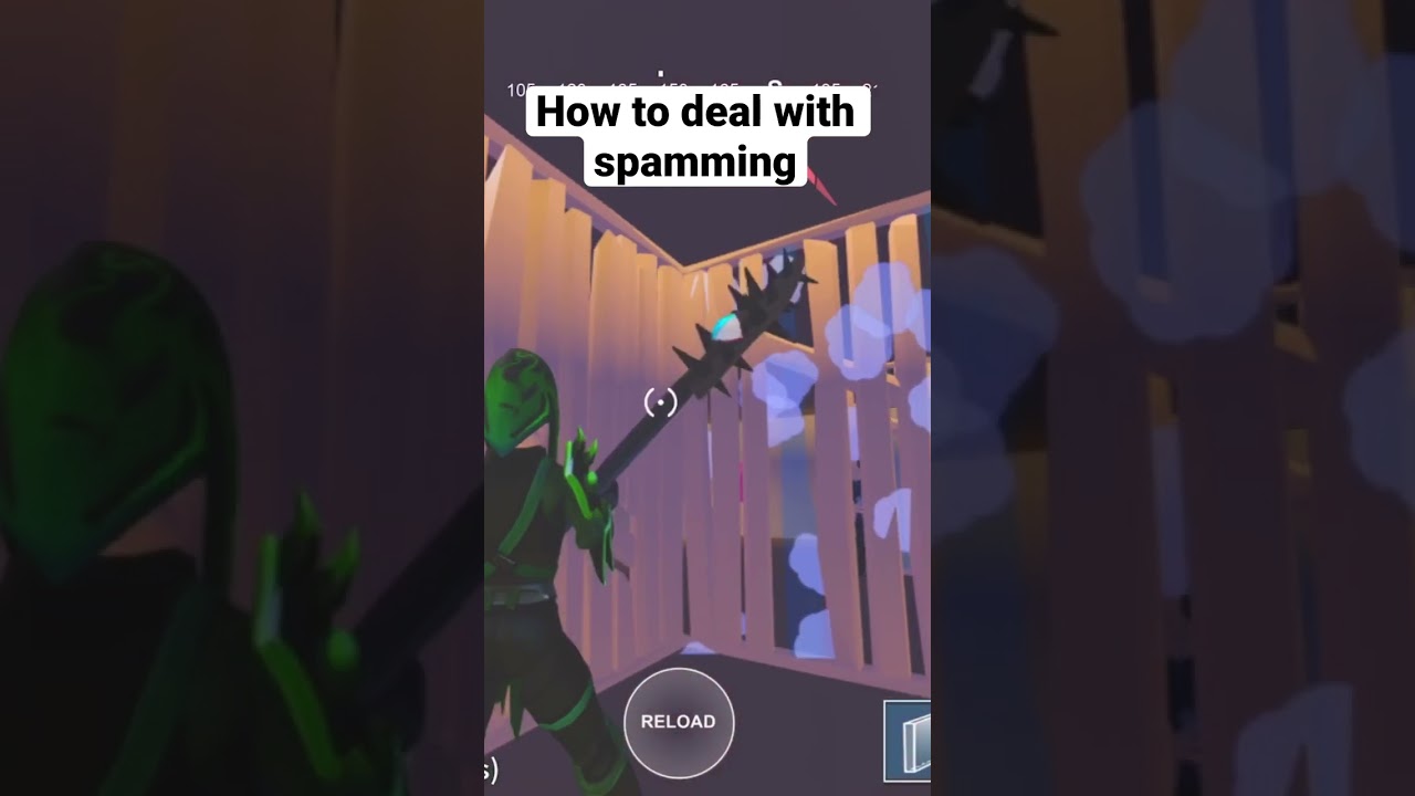 Bro tried spamming 💀 | Strucid Mobile #fortnite #roblox #gaming #strucid #fakefortnite #shorts