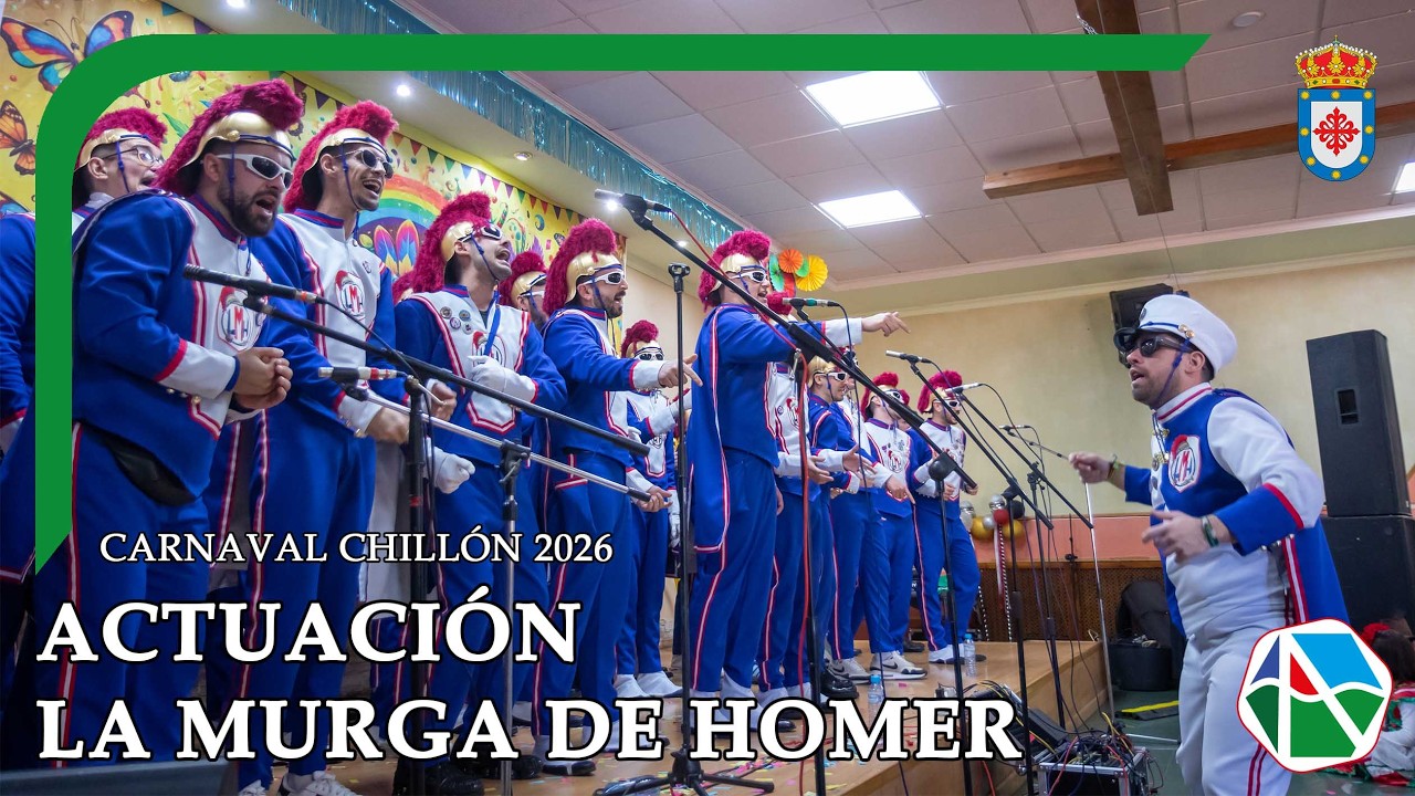 Actuación La Murga de Homer en el sábado de piñata de Chillón