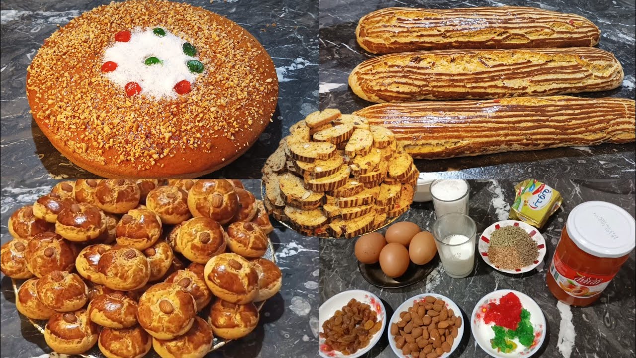 3 اقتراحات فقاس بالزبدة+غريبة المسفوية+ كيكة الخلاط السريعة