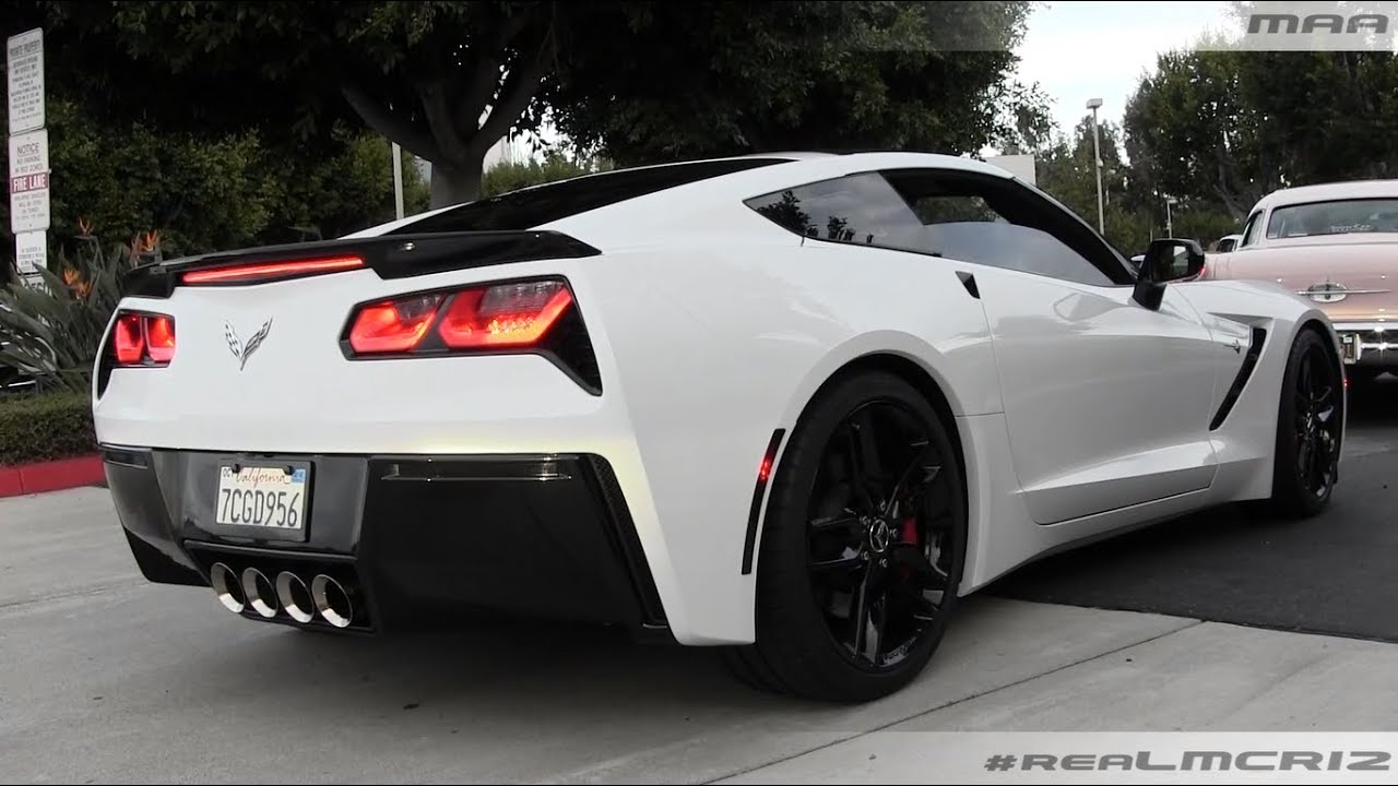 WHITE 2014 Chevy Corvette C7 Stingray