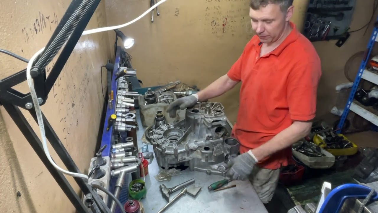Сборка турбо мкпп т4