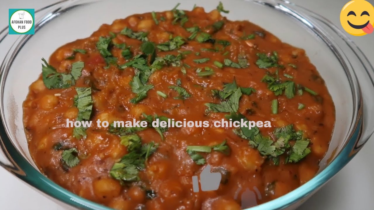 how to make delicious chickpea curry, homemade chickpea recipe,